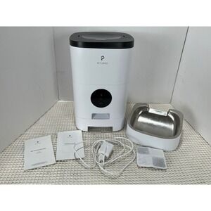 Petlibro Automatic Pet Feeder WiFi Enabled White Stainless Bowl